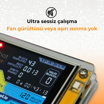 OneHitPro™ Mini Bitcoin Madenci